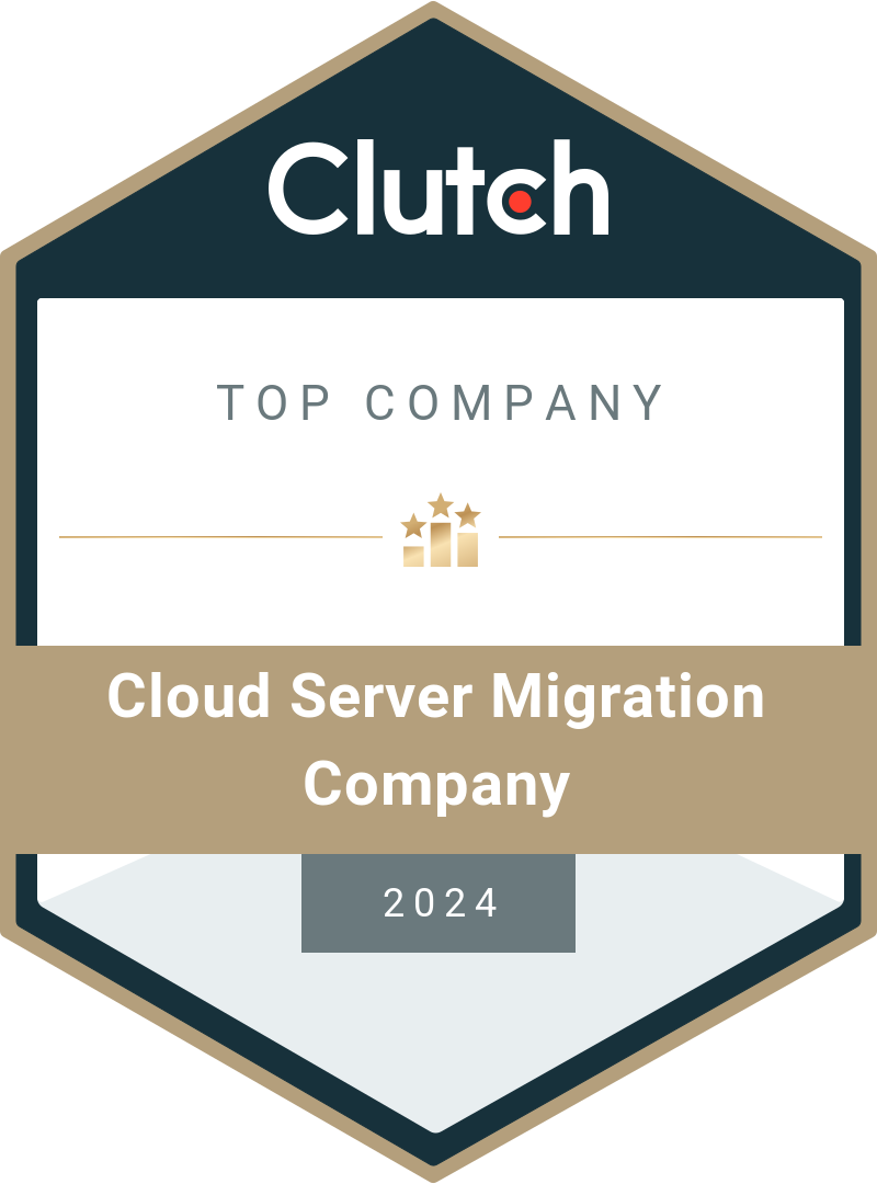 top clutch.co cloud server migration company 2024 award