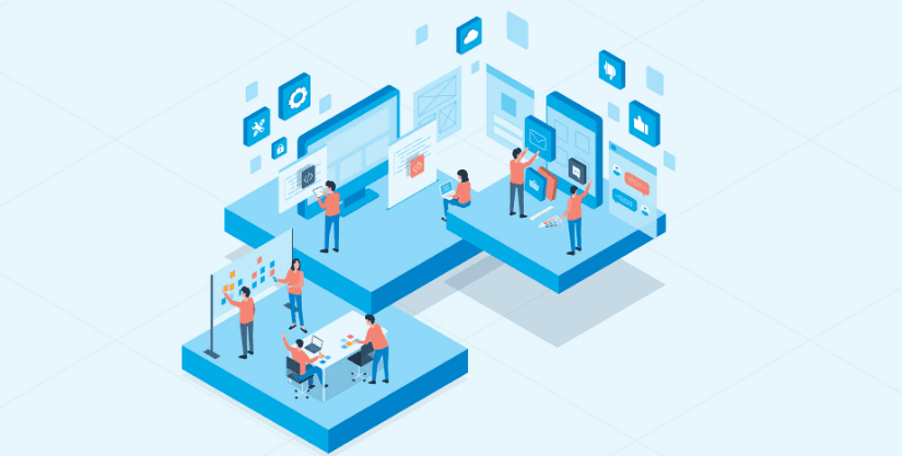 Offshore software development team