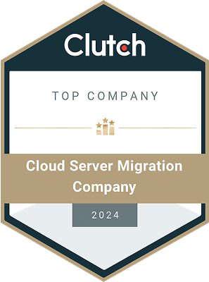 top clutch.co cloud server migration company 2024 award