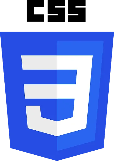 parallelstaff- A blue shield-shaped logo with a stylized white 3 in the center, representing the CSS3 web design language.