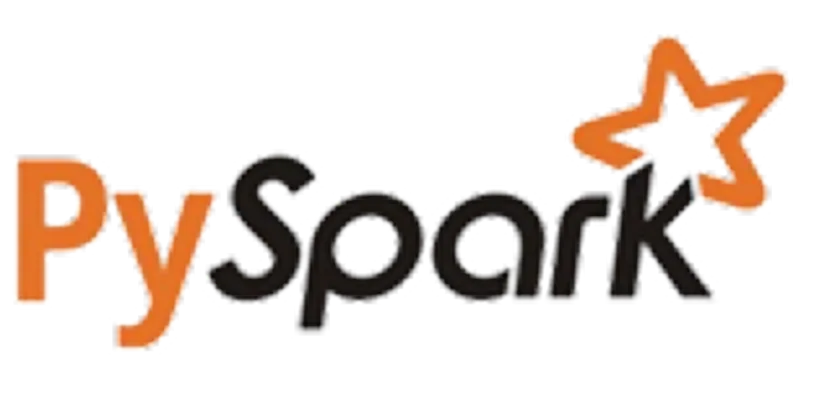 parallelstaff- PySpark logo with Py in orange and Spark in black text, featuring an orange star above the letter k.