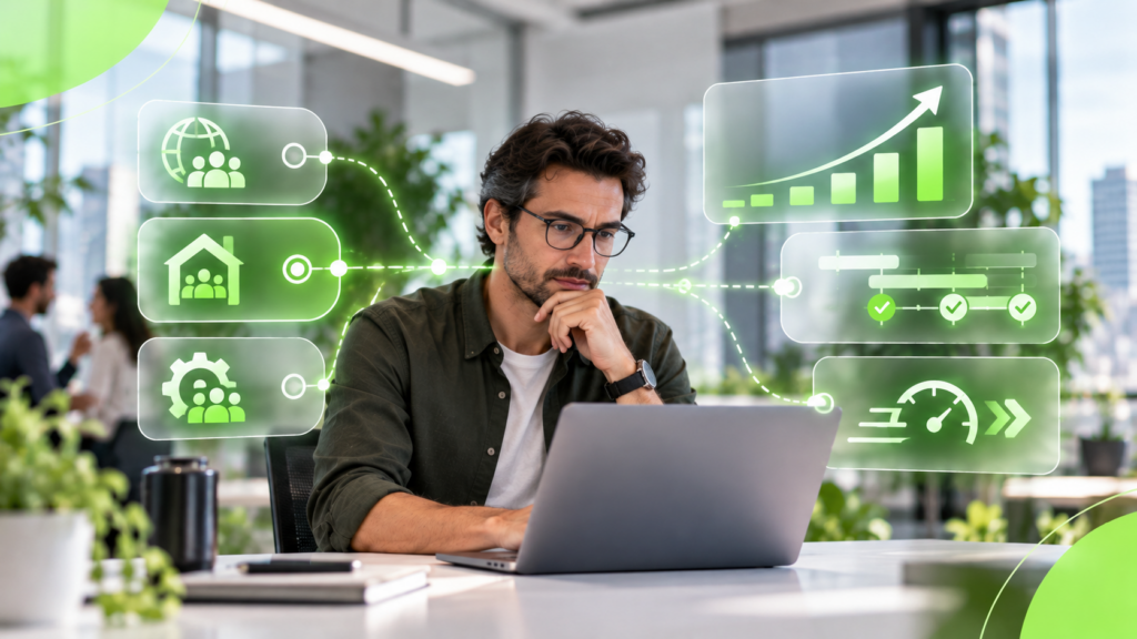 CTO evaluating nearshore engineering models using team structure, delivery speed, scaling, and growth indicators to improve time to market.
