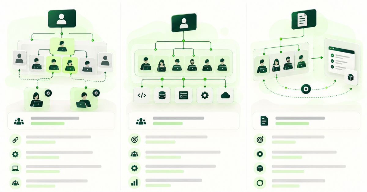 Three nearshore hiring models in Colombia: staff augmentation, dedicated teams and project outsourcing