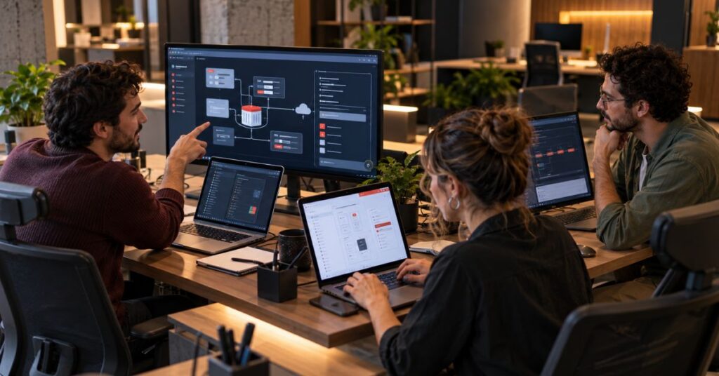 Ruby on Rails development team modernizing a web application