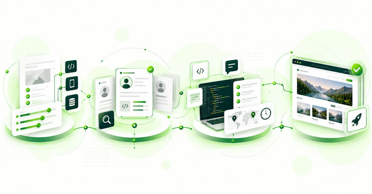 Web developer hiring checklist from defining the role to onboarding and first release